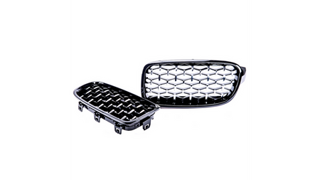 Grill sportowy Gloss Black & Chrome BMW 3 F30 F31 2011-2019