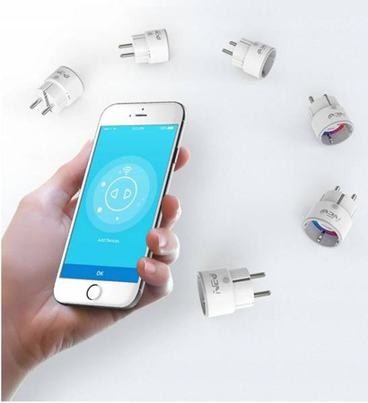 Inteligentne gniazdko wtyczka zigbee tuya 16a eu