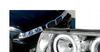 Reflektory przednie BMW E36 CHROM RINGI