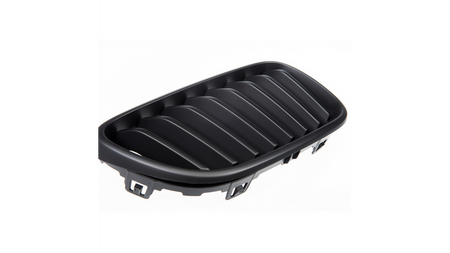 Grill sportowy pojedyncze żeberka Matt Black BMW 2 F22 F23 2013-2021