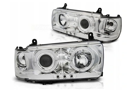 Lampy Toyota Land Cruiser Fj 80 90-97 Ringi Chrome