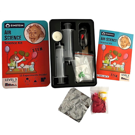 Zestaw do robienia eksperymentów The Purple Cow Einstein - Nauka o powietrzu