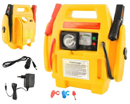 Urządzenie rozruchowe 5w1 prostownik starter kompresor