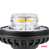Lampa ostrzegawcza błyskowa kogut 36 LED śruba R65 R10 12V 24V W03sb AMIO-02294