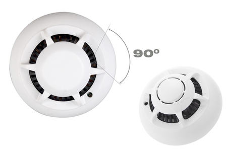 Mini kamera ukryta w czujniku dymu WiFi IP HD do 64GB