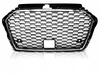 Grill Atrapa Audi A3 8v 17- RS3 Style Chrome Black