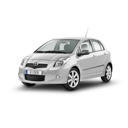 Toyota Yaris II 5D listwy boczne