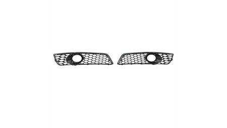 Ramki do halogenów Gloss Black AUDI A3 przed liftem 2009-2012