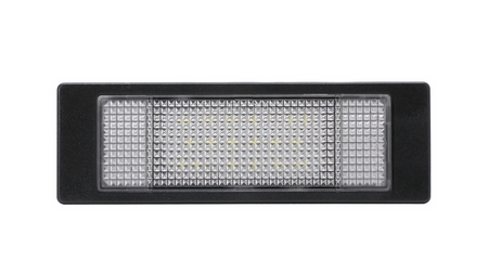 Podświetlenie tablicy rejestracyjnej LED BMW E81 E87 F20 E63 E64 2004-2019 chrome