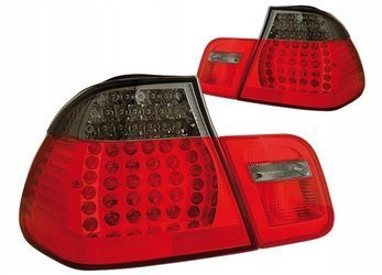 Lampy diodowe BMW E46 01-05 Sedan Red smoke LED