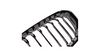 Grill sportowy pojedyncze żeberka Gloss Black BMW 1 F20 F21 Facelift 2015-2019