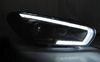 Lampy Przednie Tube Led Black Do Vw Scirocco 14-17