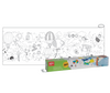 Kolorowanka w rolce 4 metry Apli Kids - Transport
