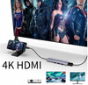 ADAPTER HUB 6W1 USB-C PD 100W 3x USB 3.0 HDMI 4K