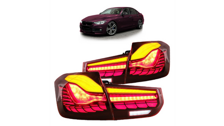Zestaw Lamp Tylnych Dynamic LED Red BMW 3 F30 F80 2013-2018