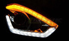 Lampy Suzuki Swift 6 VI 17- tube chrome led dts