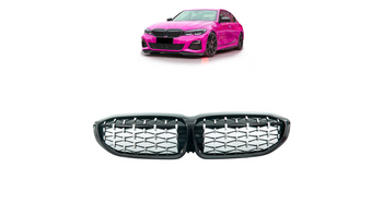 Grill sportowy Gloss Black & Chrome BMW 3 G20 G21 przed liftem 2019-2022