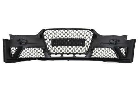 ZDERZAK AUDI A4 B8 11-15 LOOK RS4 PDC / SRA BLACK