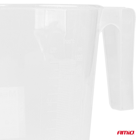 Miarka uniwersalna do płynów cieczy wody 1000 ml AMIO-04050