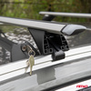 Poprzeczki dachowe aluminiowe na relingi zintegrowane CRR-03 AMIO-03151