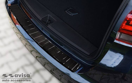 Nakładka na zderzak tylny do Opel Astra 5 K Sport Tourer (Carbon Fiber)