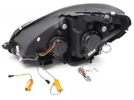 Reflektory lampy przednie TUBE LED Mercedes W204