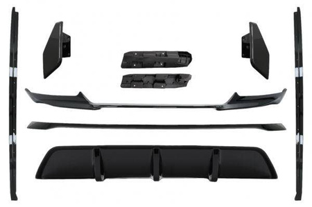 AERO PAKIET BMW X6 F16 15-19 M-TECH GLOSSY BLACK