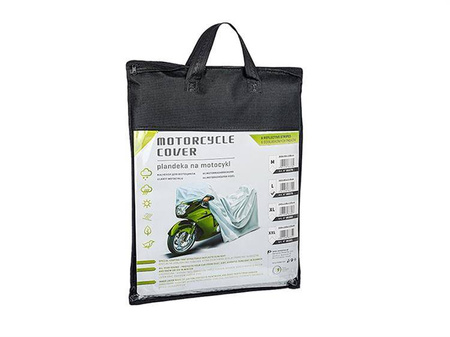 Pokrowiec na motocykl "L" 220x95x110 cm, 3-warstwy, odblaski