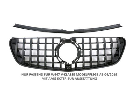 GRILL MERCEDES W447 V-CLASS FACELIFT PANAMERICANA