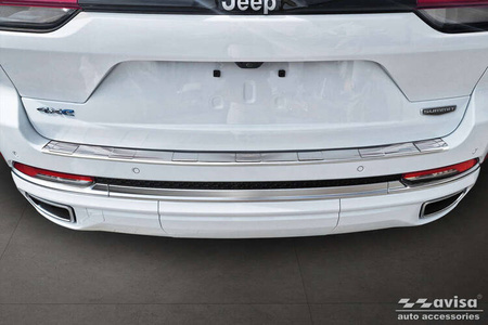 Nakładka na zderzak tylny Jeep Grand Cherokee 5 (Stal)