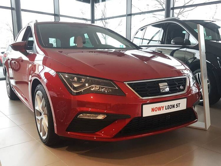 Nakładka na zderzak tylny Seat Leon 3 5F ST (Czarna)