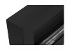 Biokominek Box 900x400 czarny z szybą