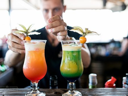 ZESTAW BARMAŃSKI 6 ELEMENTÓW SHAKER STOJAK SOLIDNY DOMOWY DO NAPOJÓW DRINKÓW