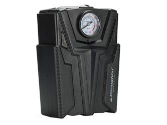 Kompresor powietrza DC 12V, 150 PSI, z analogowym ciśnieniomierzem, 4 adaptery