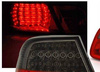 Lampy diodowe bmw 3 e46 03-06 coupe red smoke led