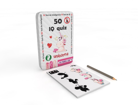 Podróżne łamigłówki The Purple Cow - 50 IQ Jednorożce