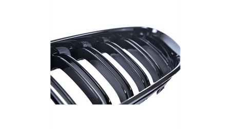 Grill sportowy podwójne żeberka Gloss Black  BMW 6 (F13) Coupe (F12) Cabrio (F06) Gran Coupe 2011-2018