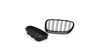 Grill sportowy podwójne żeberka Gloss Black BMW 5 F10 F11 2010-2018