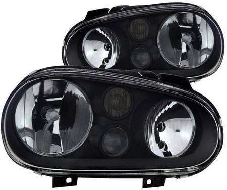Reflektory przednie VW Golf IV BLACK