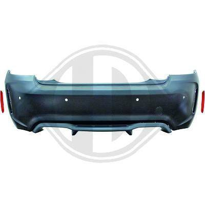ZDERZAK BMW F22 F23 13-17 M2 LOOK PDC