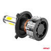 Żarówki samochodowe LED seria COB H4 6500K AMIO-02843