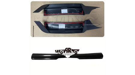 Dokładka przedniego zderzaka Carbon Look BMW 3 E90 E91 przed liftem 2005-2008