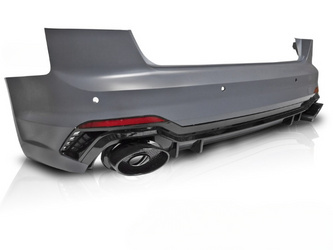 ZDERZAK TYLNY DO AUDI A4 B9 15-19 SPORT STYLE PDC