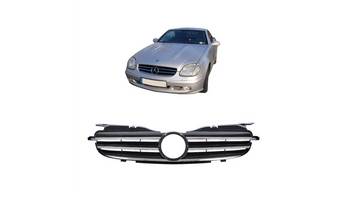 Grill sportowy Chrome & Black MERCEDES SLK R170 1996-2004