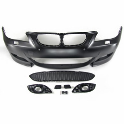 ZDERZAK BMW E60 E61 03-07 LOOK M5 PDC SRA 24mm