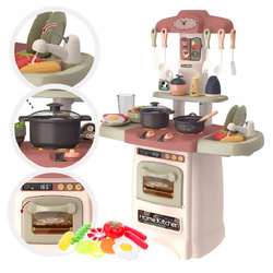 KUCHNIA DLA DZIECI KRAN PARA PALNIKI + 29 AKCESORIA