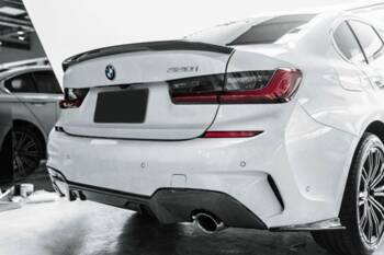 SPOILER NA KLAPĘ do BMW G20 19- SEDAN BLACK