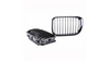 Grill sportowy pojedyncze żeberka Gloss Black  BMW 3 (E46) Sedan Compact Touring przed liftem 1998-2001