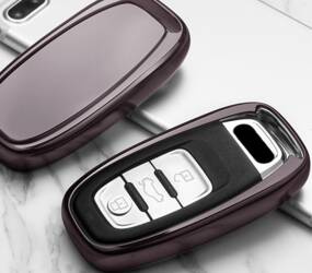 POKROWIEC NA KLUCZYK DO AUDI KEYLESS CZARNY