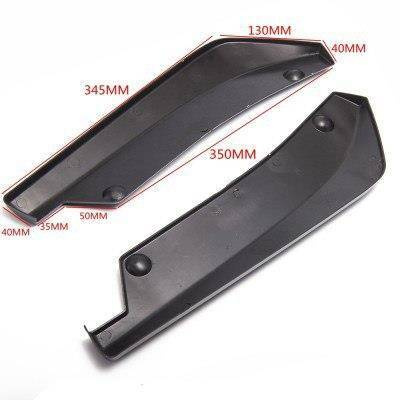 Uniwersalne lotki dokładki tylnego zderzaka Carbon 38,5CM
